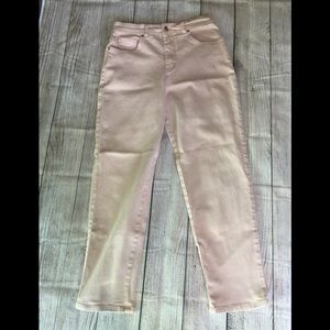Gloria Vanderbilt Pink Stretch 5 Pocket Jeans